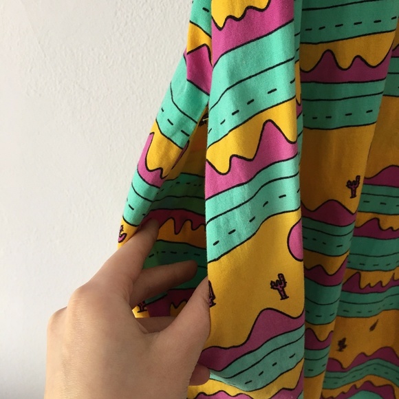 Nooworks Cactus Southwestern Dress L *RARE* - Picture 4 of 13